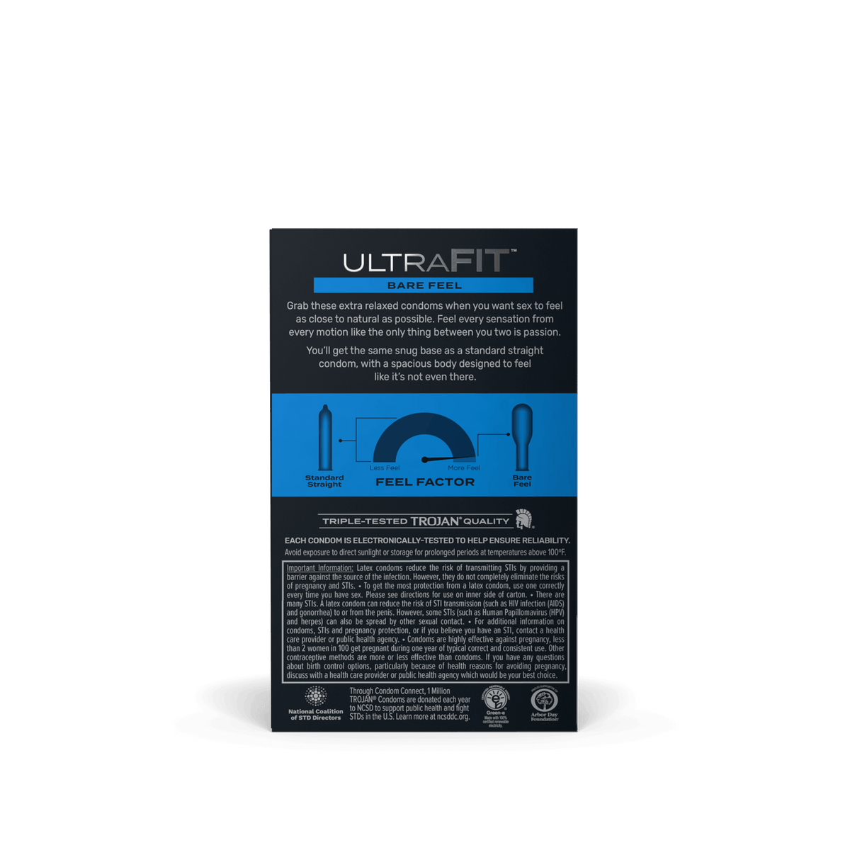 Trojan UltraFit Bare Feel Condoms - 10ct
