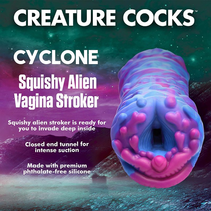 Creature Cock Cyclone Squishy Alien Vagina Stroker