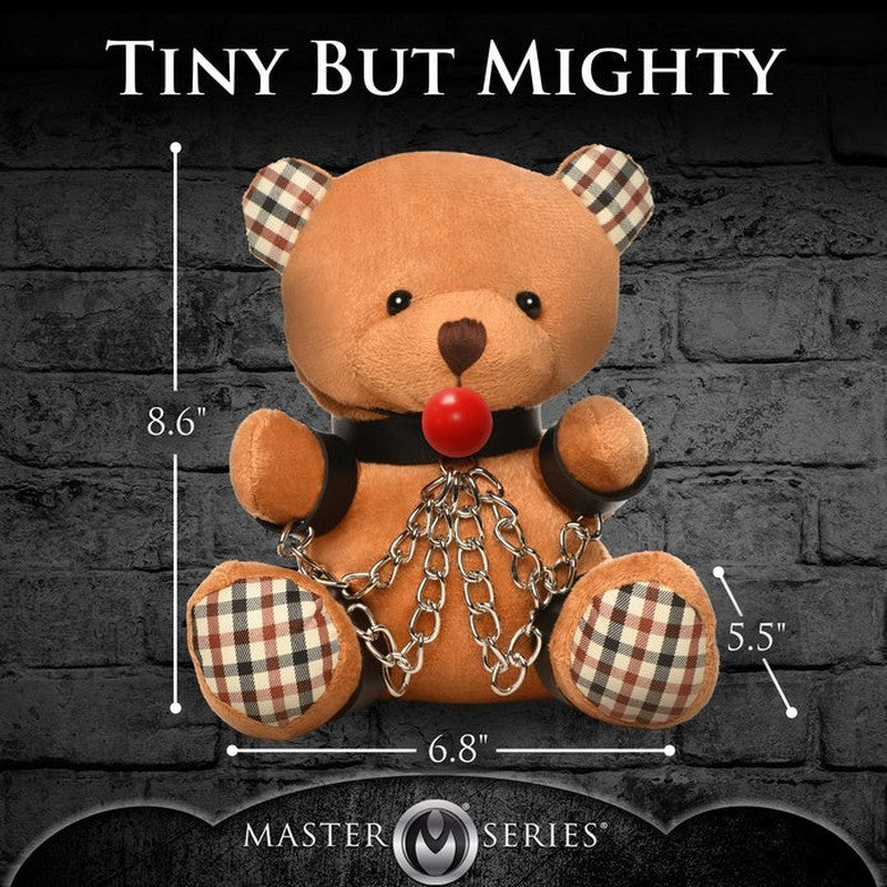 XR-AH215 Gagged Teddy Bear