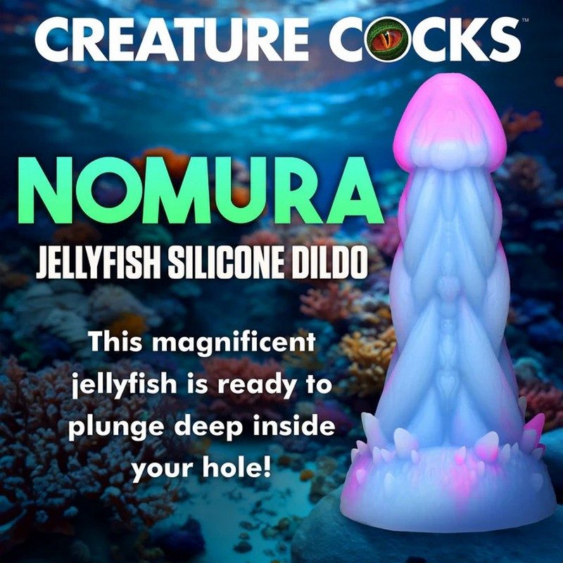 Creature Cock Nomura Jellyfish Silicone Dildo