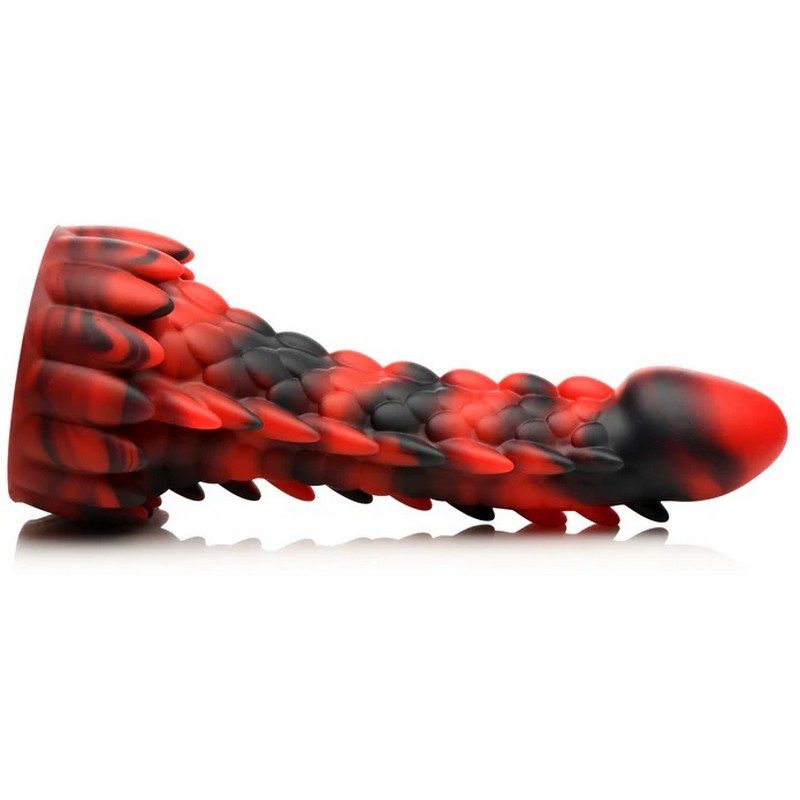 Creature Cock Demon Rising Scaly Dragon Silicone Dildo