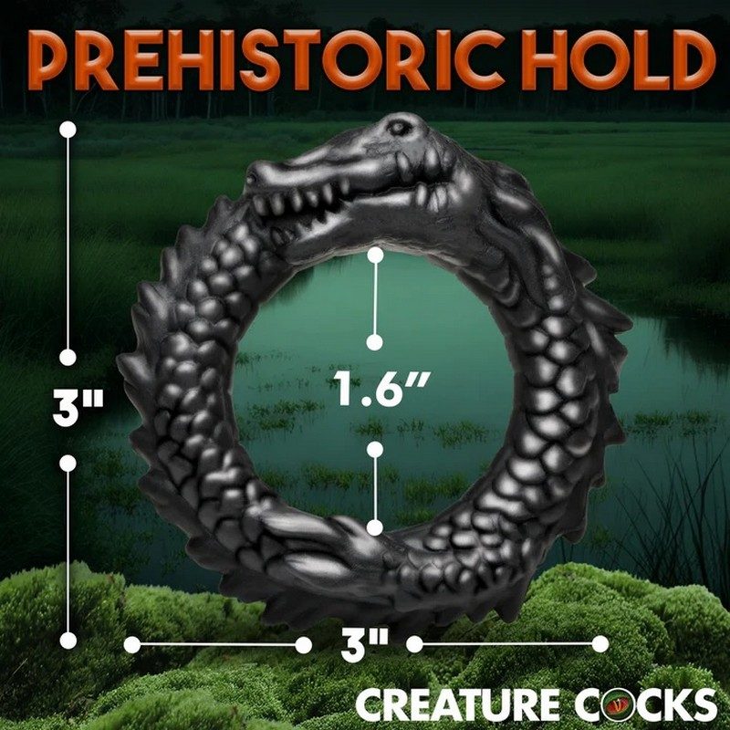 Creature Cock Caiman Silicone Cock Ring
