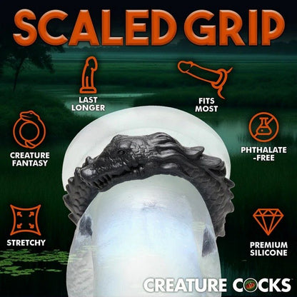 Creature Cock Caiman Silicone Cock Ring