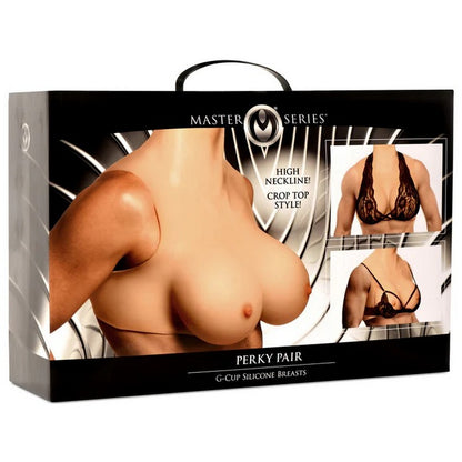 XR-AH316 Perky Pair G-Cup Silicone Breasts