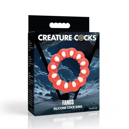 Creature Cock Fangs Silicone Cock Ring