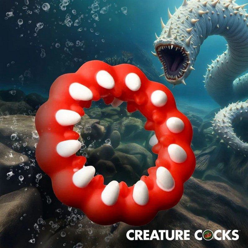 Creature Cock Fangs Silicone Cock Ring