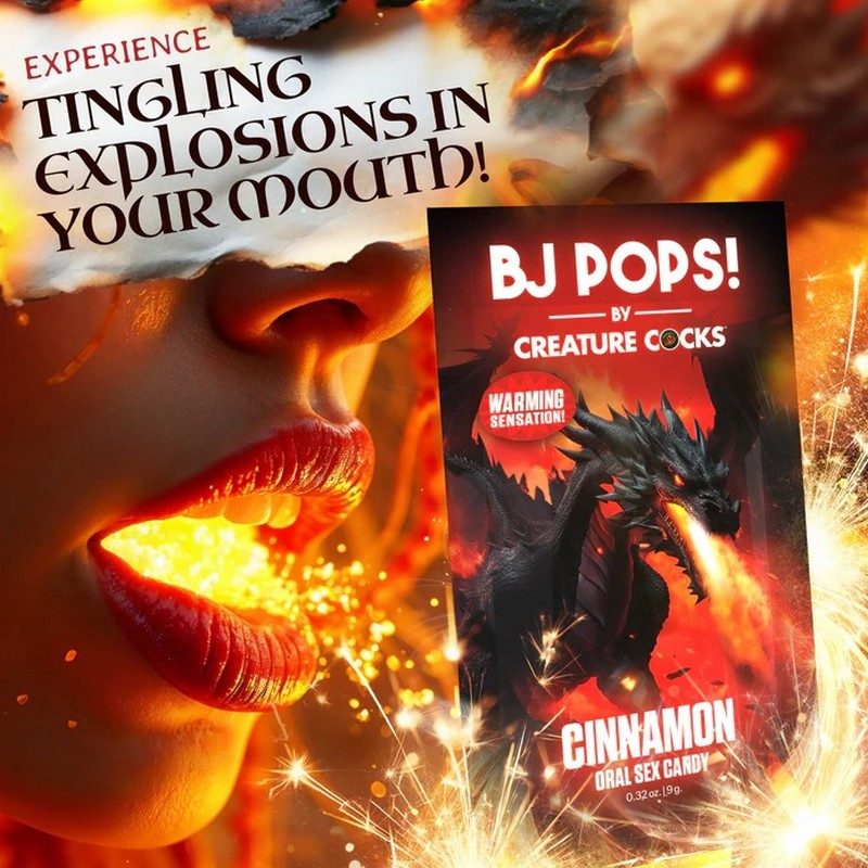Creature Cock BJ Pops!