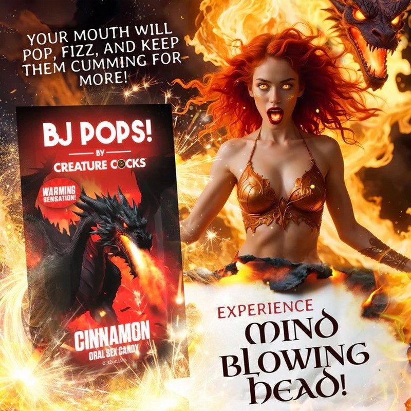 Creature Cock BJ Pops!