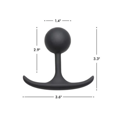 Comfort Weighted Plug 3.3" - Small *