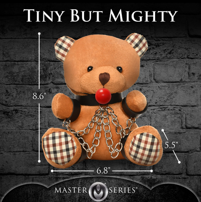 Gagged Bondage Teddy Bear Plush