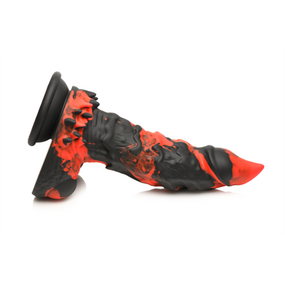 Fire Demon Monster Silicone Dildo