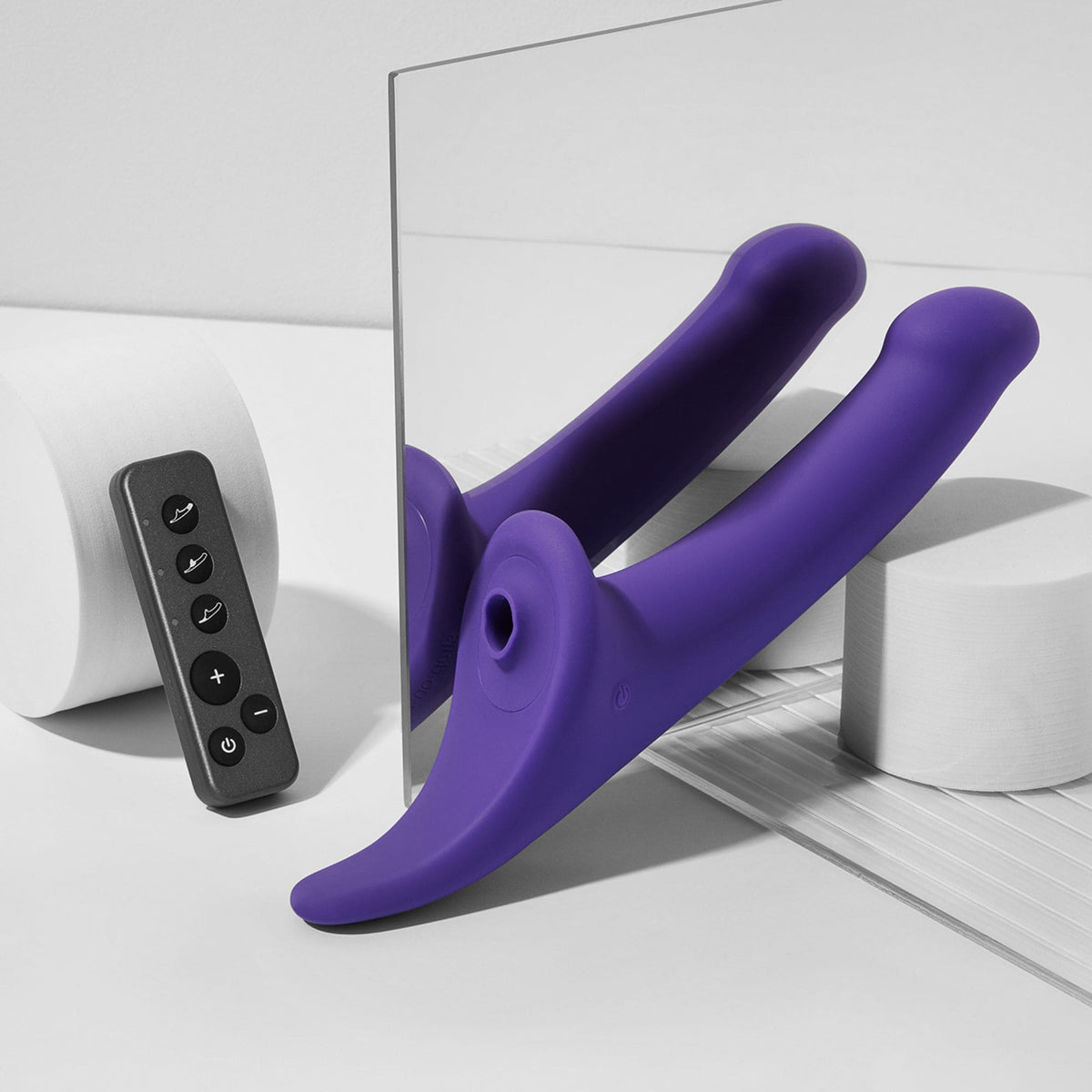 MULTI ORGASM DILDO - L - PURPLE