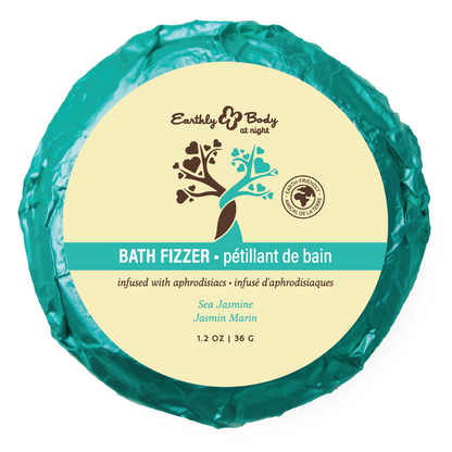 Earthly Body at Night Aphrodisiac PrePack Bath Fizzers and Candles 16pcs plus tester and candle warmer