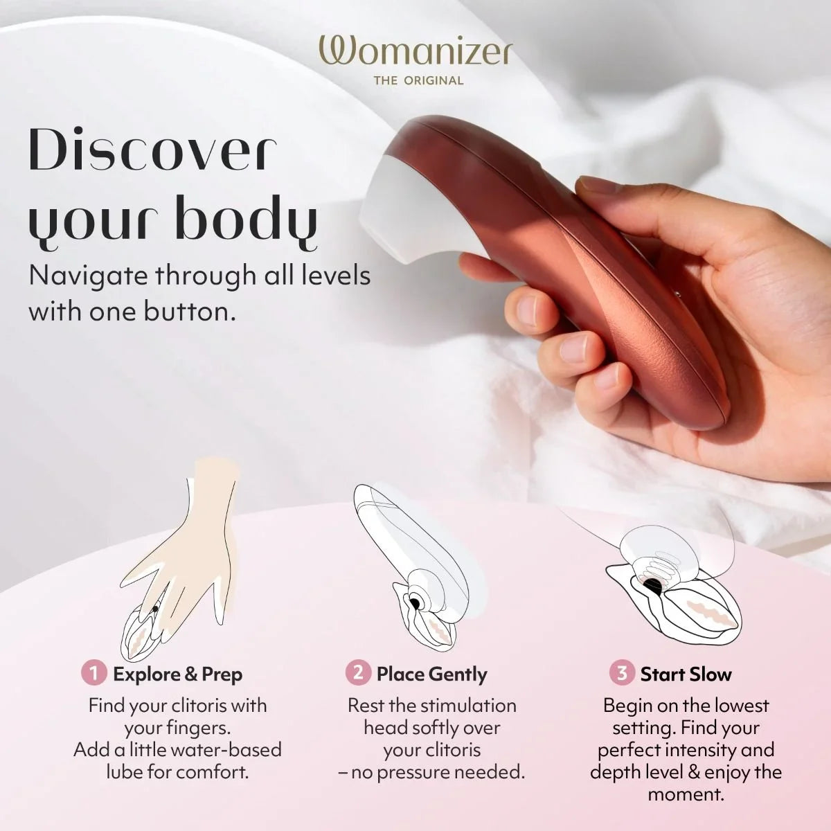 Womanizer Pro - Bordeaux Red