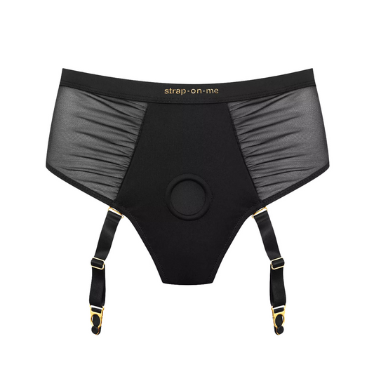 HARNESS LINGERIE IDYLLE - S - BLACK