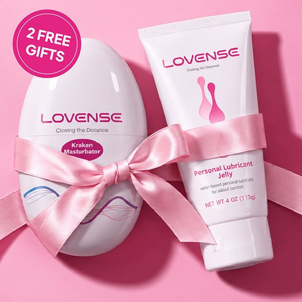 Lovense  Kraken Single + Lovense Closing The Distance Personal Jelly Lubricant 4oz