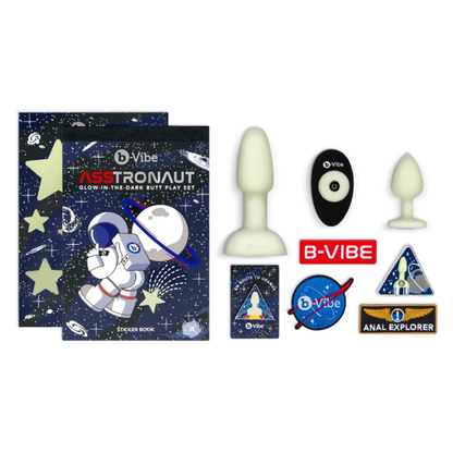 ASSTRONAUT GLOW-IN-THE-DARK BUTT PLAY SET