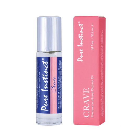 PURE INSTINCT - SIGNATURE - PHEROMONE PEFUME OIL ROLL-ON - CRAVE - 0.34 fl oz  | 10.2 mL