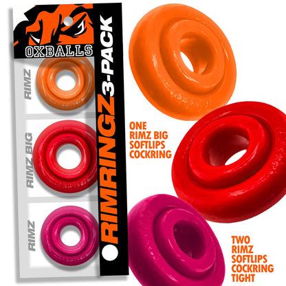 Rimringz Multi Size 3-Pack Fire Hots