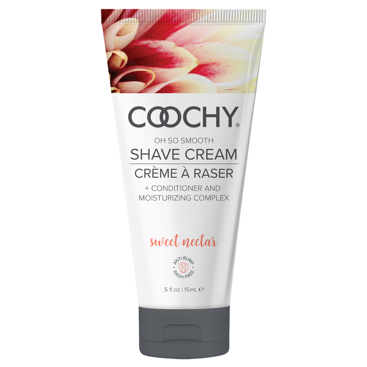 Coochy Shave Cream - SWEET NECTAR tube .5oz | 15mL