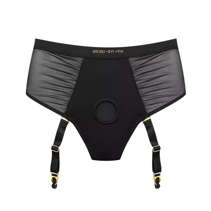 HARNESS LINGERIE IDYLLE - XL - BLACK