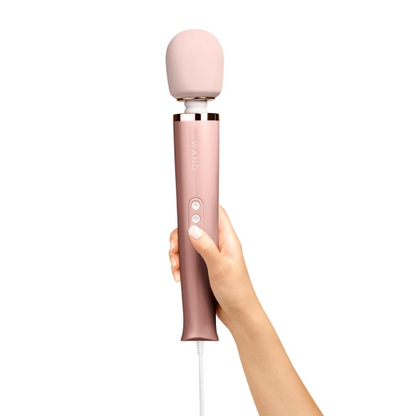 Plug-In Vibrating Massager - Rose Gold