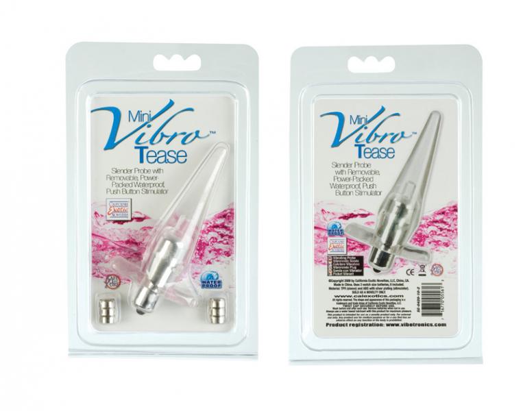 SE0420-10-2 Mini Vibro Tease Clear