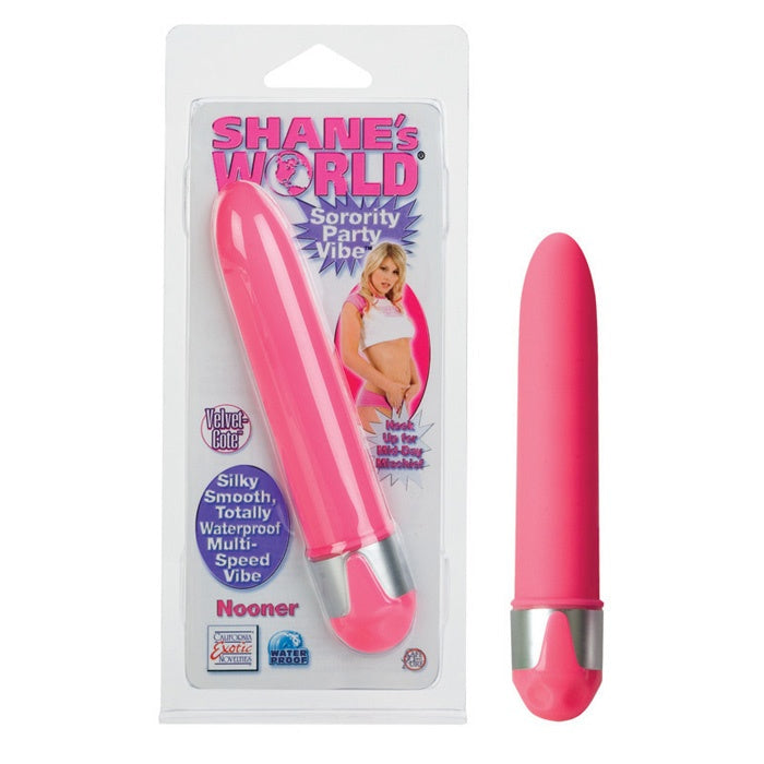 SE0536-10-2     4.75" Shane's World Sorority Party Vibe  Nooner Pink