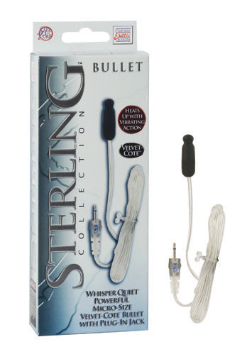 SE1099-38-3 Sterling Collection Micro Sized Velvet-Cote Bullet