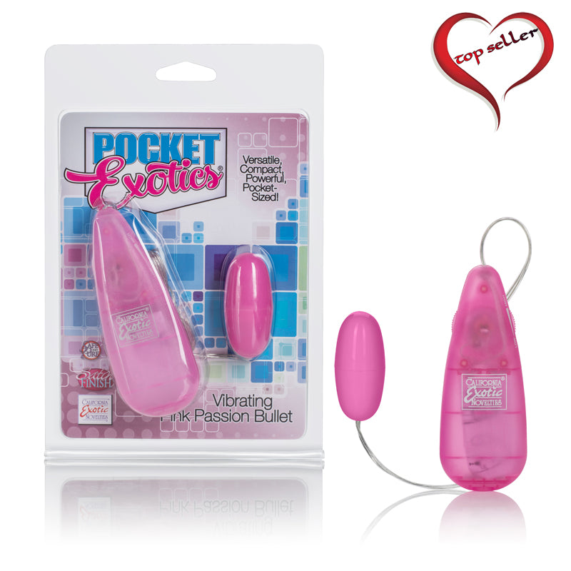 SE1102-04-2 Pocket Exotics Pink Passion Bullet