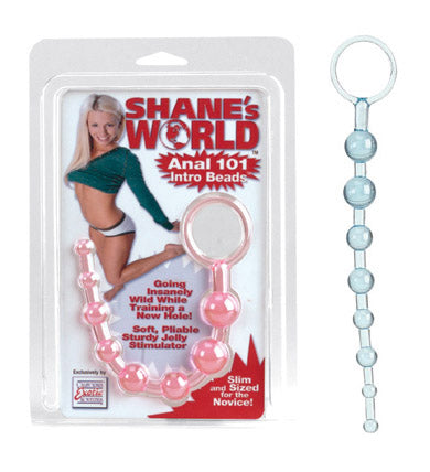 SE1314-12-2 Shanes World Anal 101 Intro Beads Blue