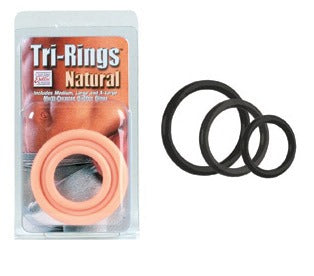 SE1421-03-2 Tri-Rings Black