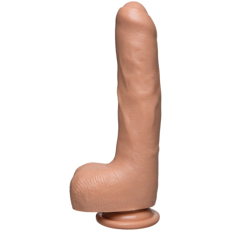 The D 9" with Balls Uncut D FirmSkin Vanilla