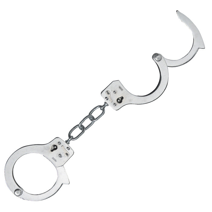 Nickel Single Lock Handcuffs BSPL-08G1B