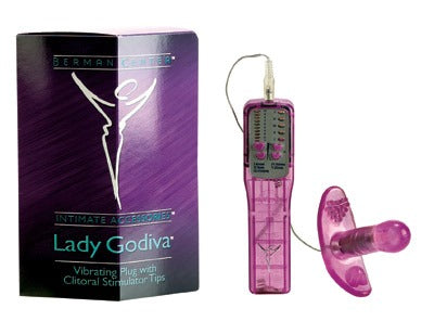 SE9751-14 BX Lady Godiva Vibrating Plug w/Clitoral Stim