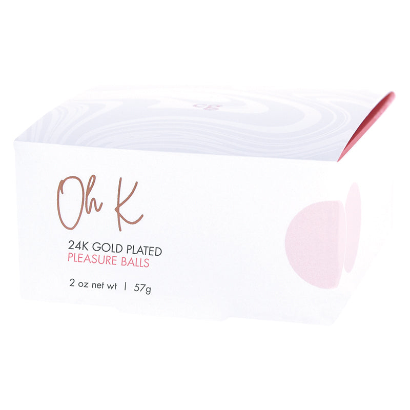 Oh K Pleasure Balls 24K Gold Plated