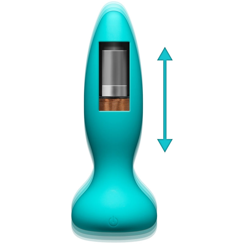 A-Play Adventurous Thrust Silicone Anal Plug with Remote