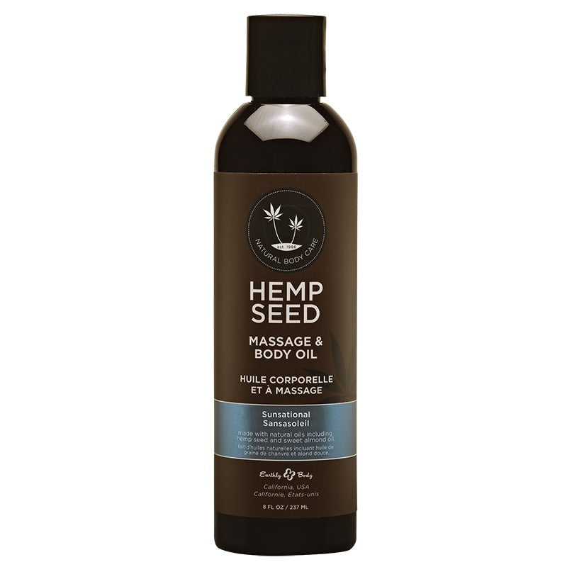 Hemp Seed Massage Oil