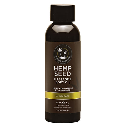Hemp Seed Massage Oil