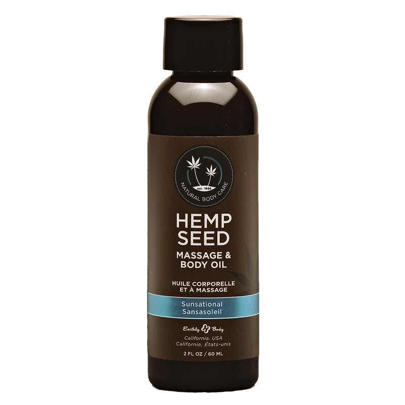 Hemp Seed Massage Oil