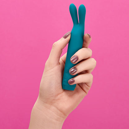 JE2201Rabbit Bullet Vibrator Teal