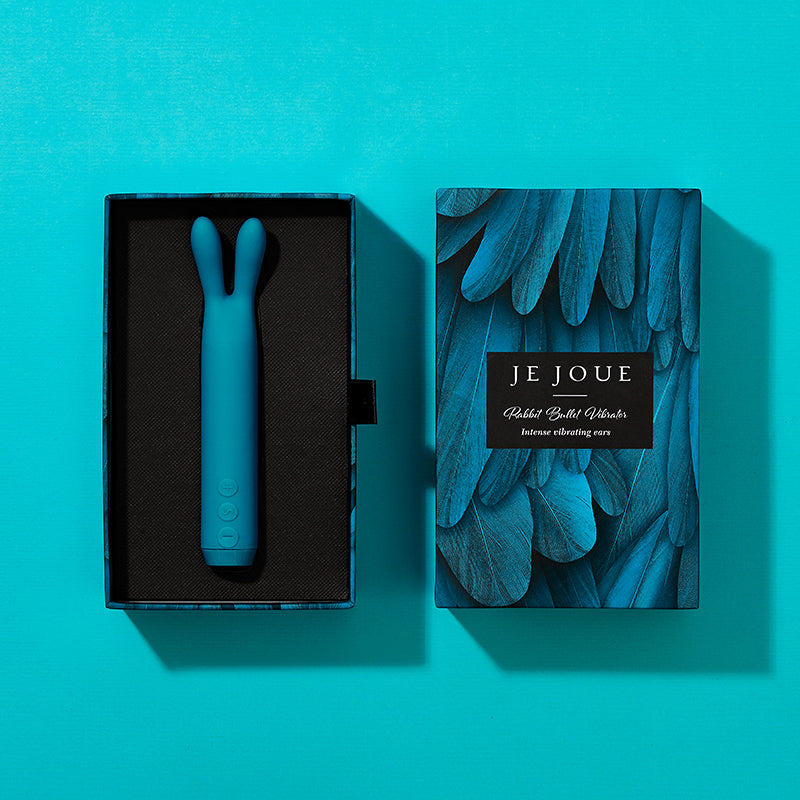 JE2201Rabbit Bullet Vibrator Teal