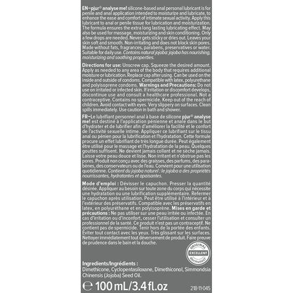 Analyse Me! Silicone-Based