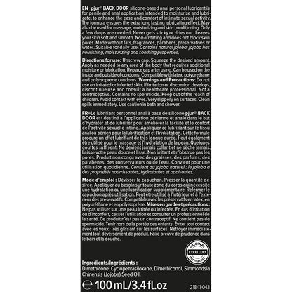 Backdoor Anal Glide Silicone-Based