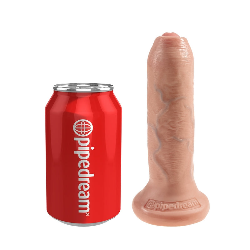 King Cock 6" Uncut Cock