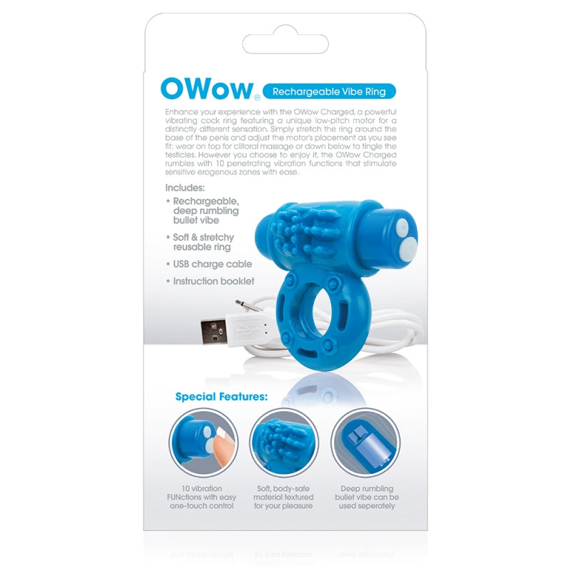 Charged OWow Rechargeable Vibe Ring