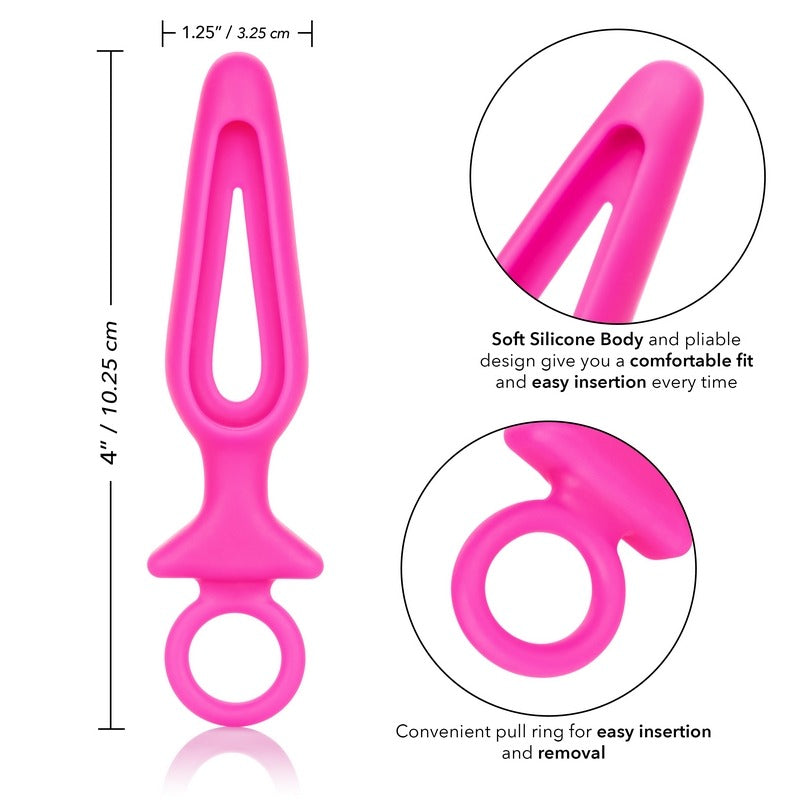 SE0393-41-2 Booty Call Silicone Groove Probe Pink