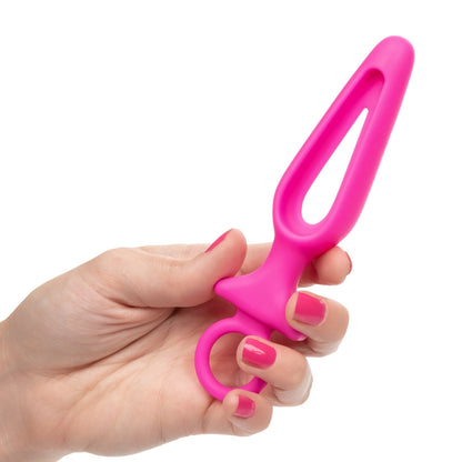 SE0393-41-2 Booty Call Silicone Groove Probe Pink