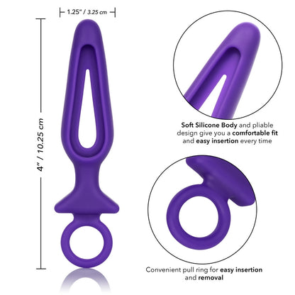 SE0393-46-2 Booty Call Silicone Groove Probe Purple