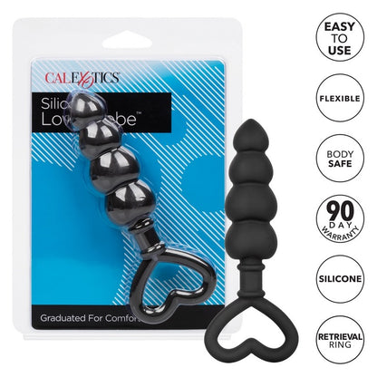 SE0417-00-2 Silicone Love Probe Black